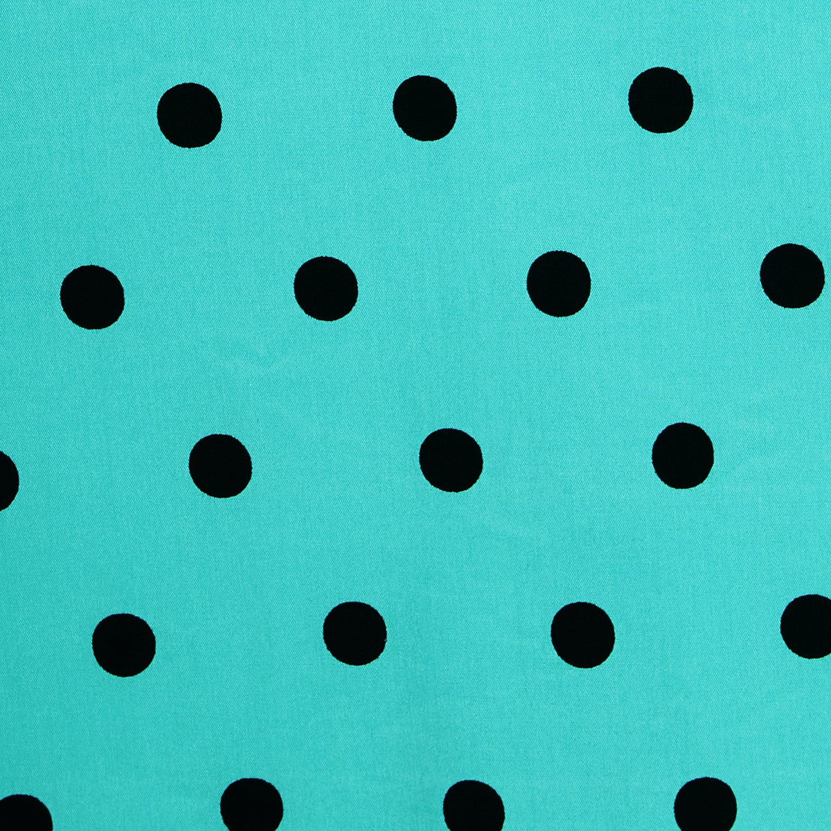Claudia Flirty Fifties Style Polka Dot Dress Turquoise & Black