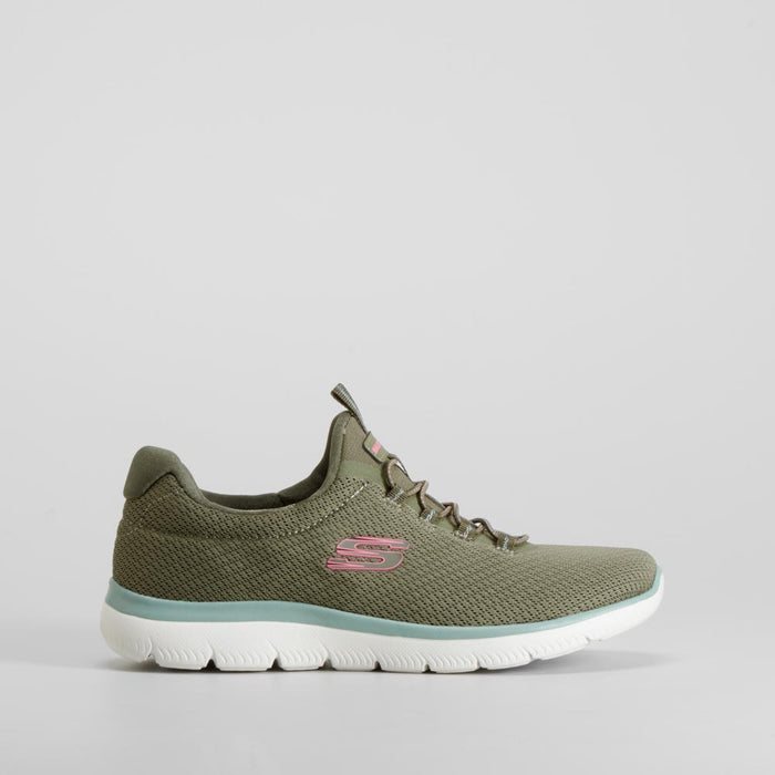 Zapatilla deportiva SUMMITS verde SKECHERS