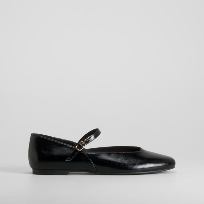 Bailarina negra con pulsera ajustable PICCOLA PIU