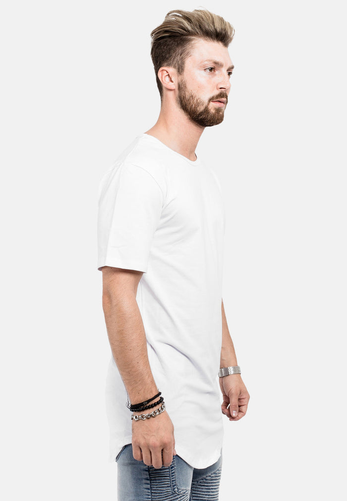 Blackskies-Round-Longline-T-Shirt-Longline-Curved-White-Side