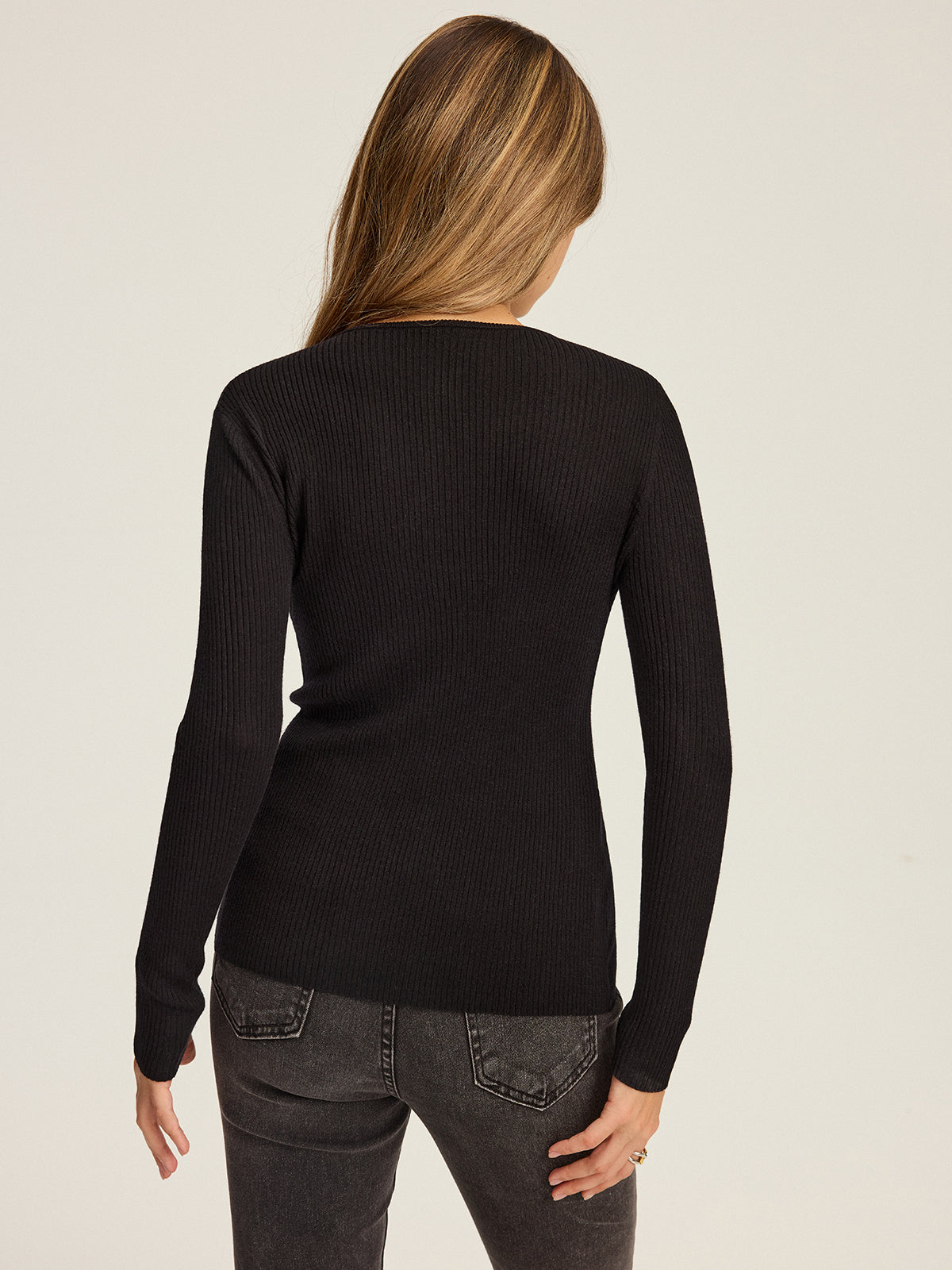 Asymmetric Button-Down Cardigan