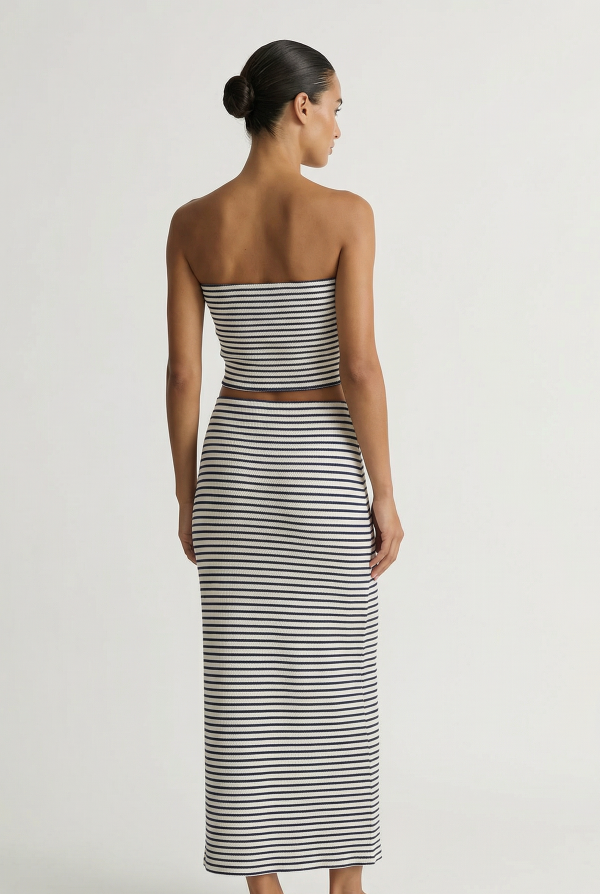Caffari Stripe Tube Top