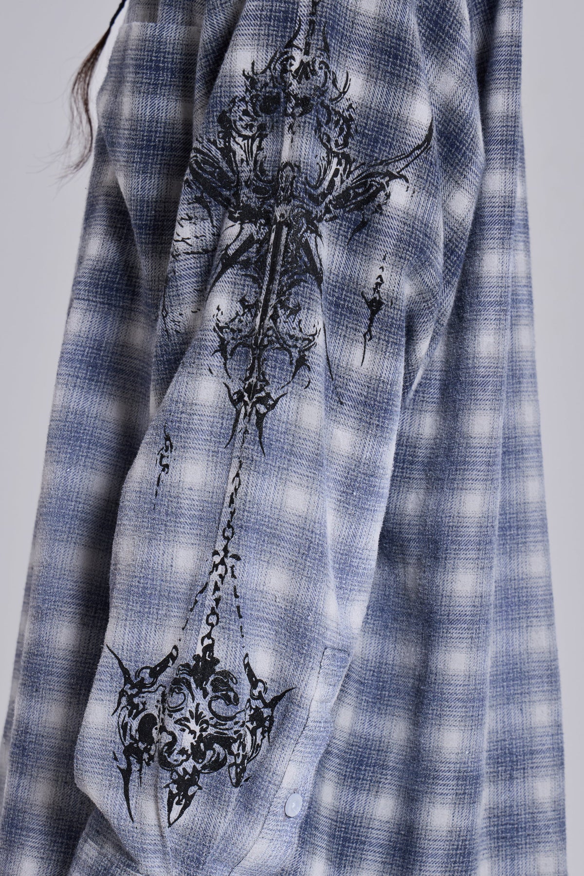 Kasper Inked Flannel Shirt