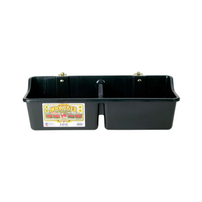 Hook Over Portable Feeder with Divider