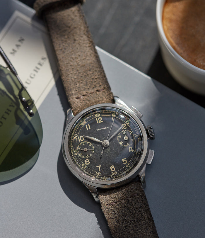 Buy rugged olive brown Naples watch strap | Buy watch straps at A Collected Man