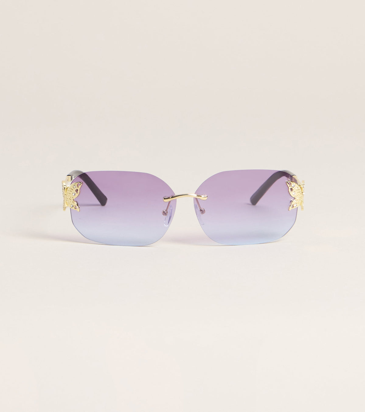 Pretty Intent Butterfly Side Sunglasses