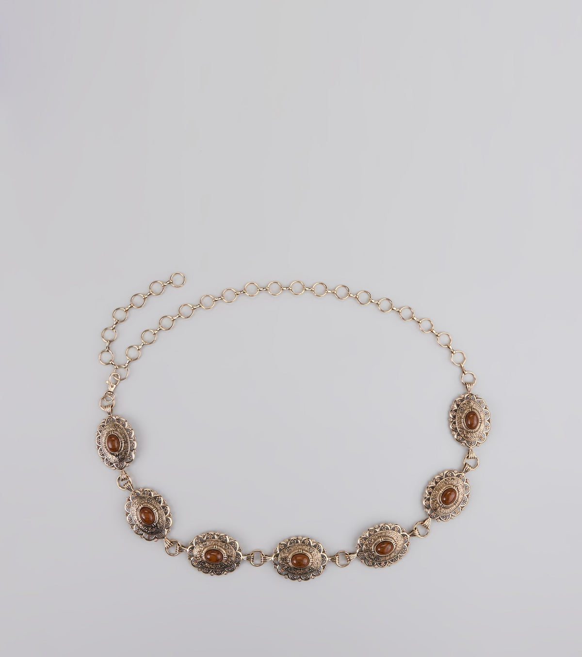 Southern Wind Statement Concho Chain Belt