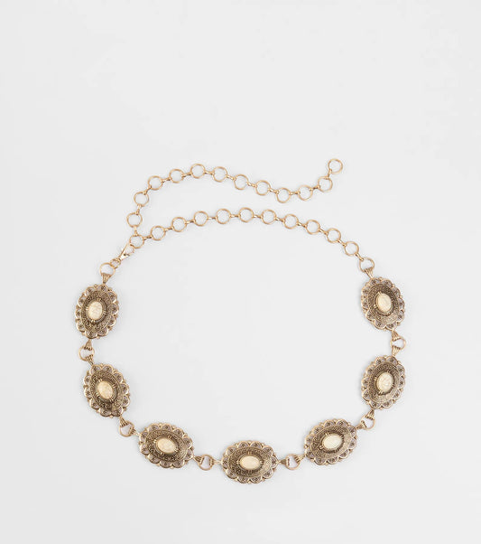 Southern Wind Statement Concho Chain Belt