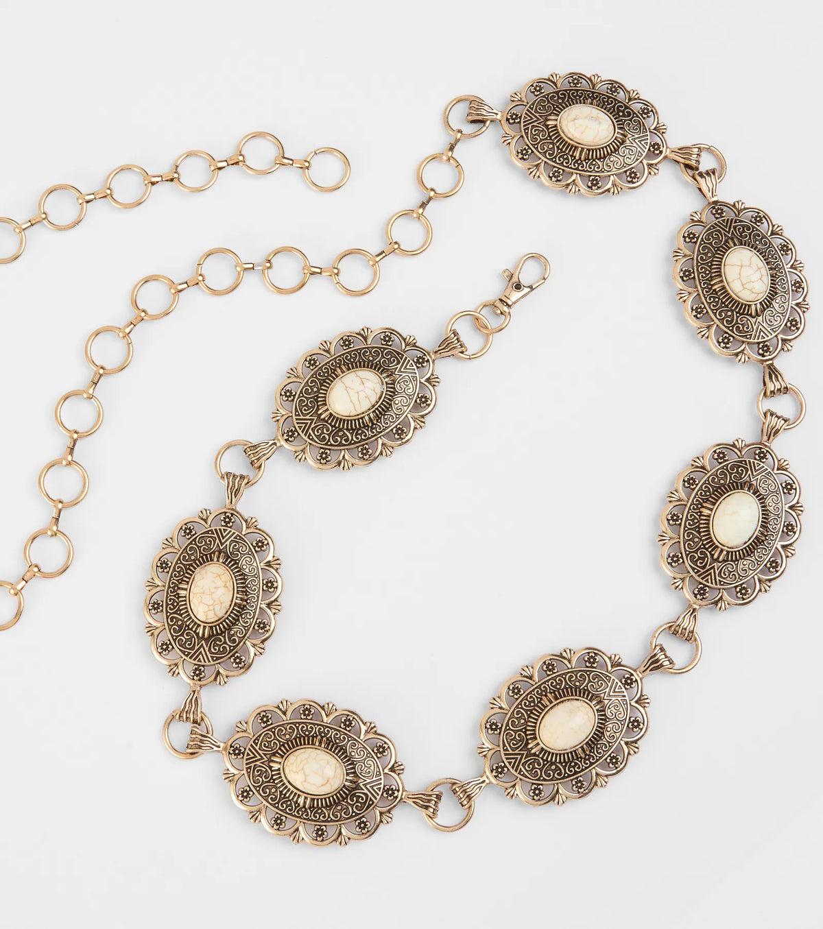 Southern Wind Statement Concho Chain Belt