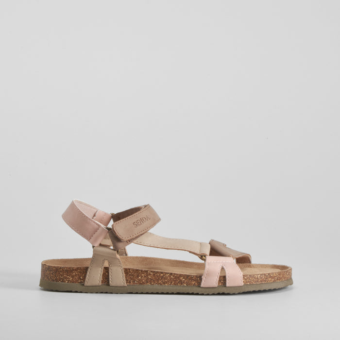 Sandalia bio velcros multicolor SENDA ROAD