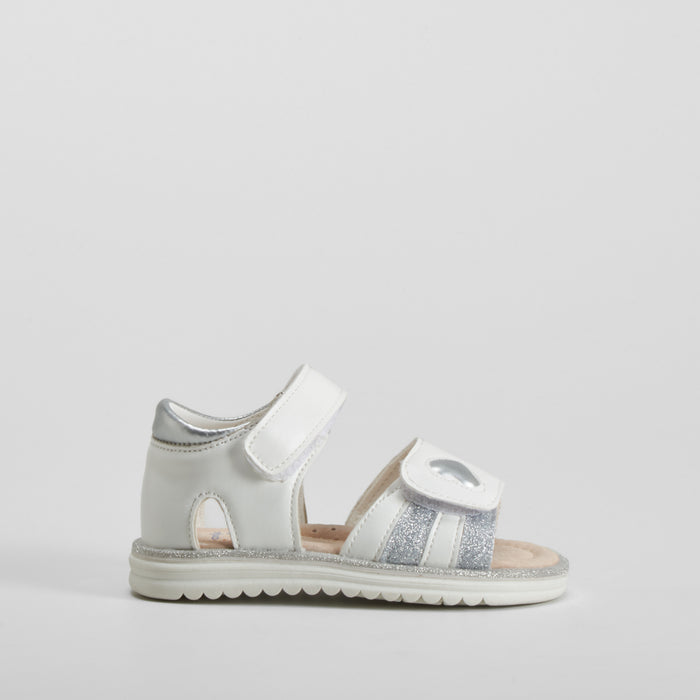 Sandalia tiras velcro blanca COMFEET BABY