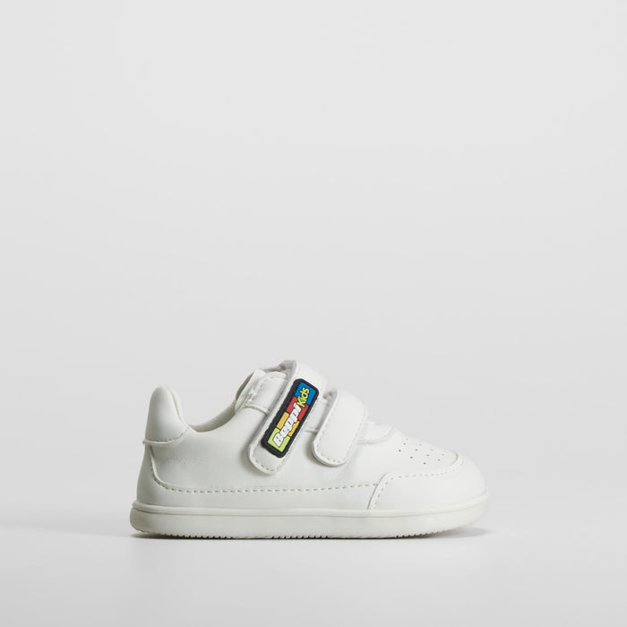 Zapatilla deportiva barefoot bebé blanca BEPPI
