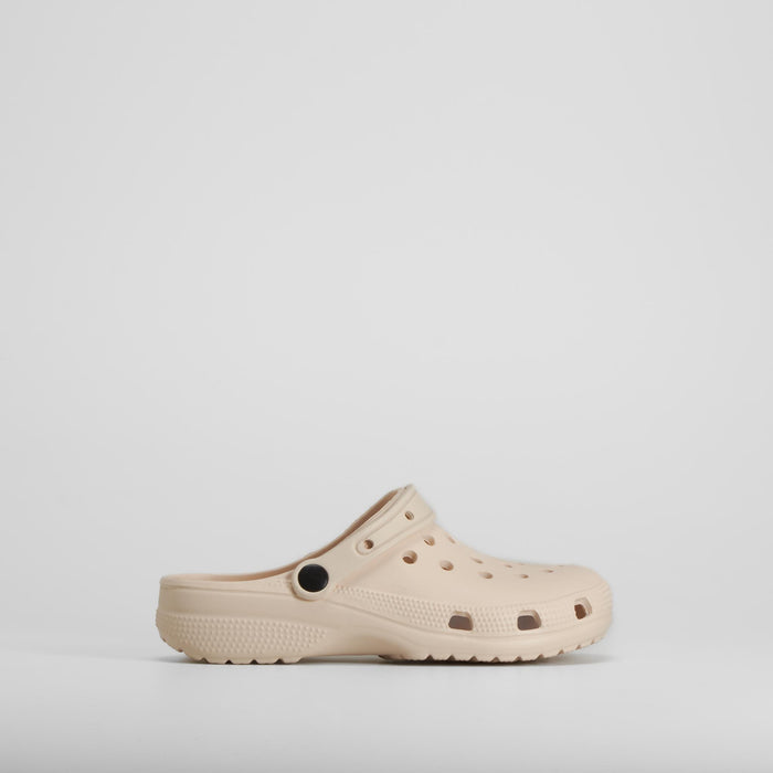 Zueco liso beige COCONUT