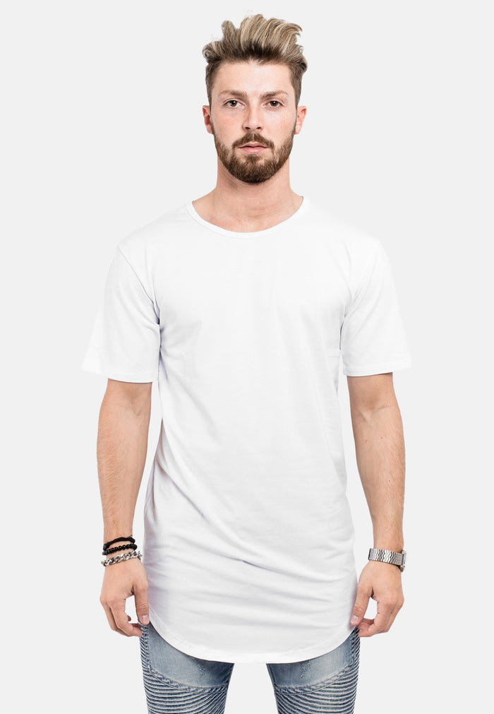 Blackskies-Round-Longline-Curved-T-Shirt-White