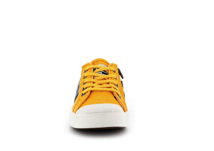 55722-706-M | PALLAFLAME LOW CANVAS | GOLD FUSHION/STAR WHITE