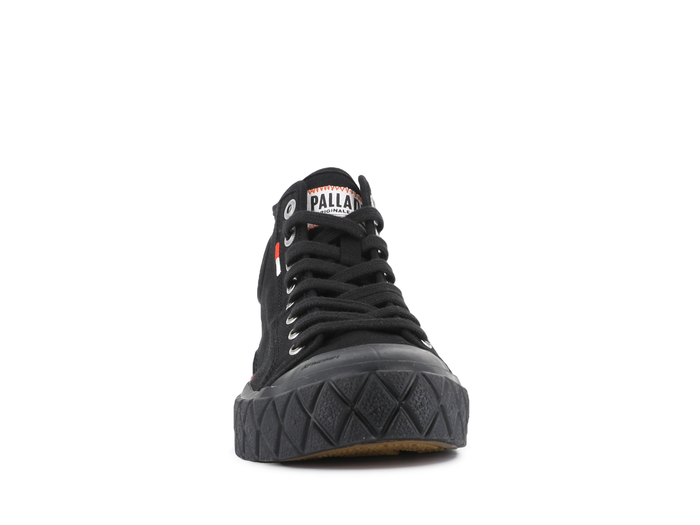79142-001-M | PALLA ACE CHUKKA ORGANIC | BLACK/BLACK