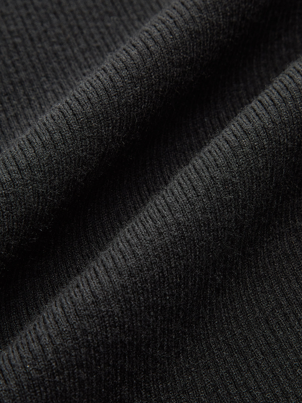 Bow Ribbed Flared Cuff Sweater