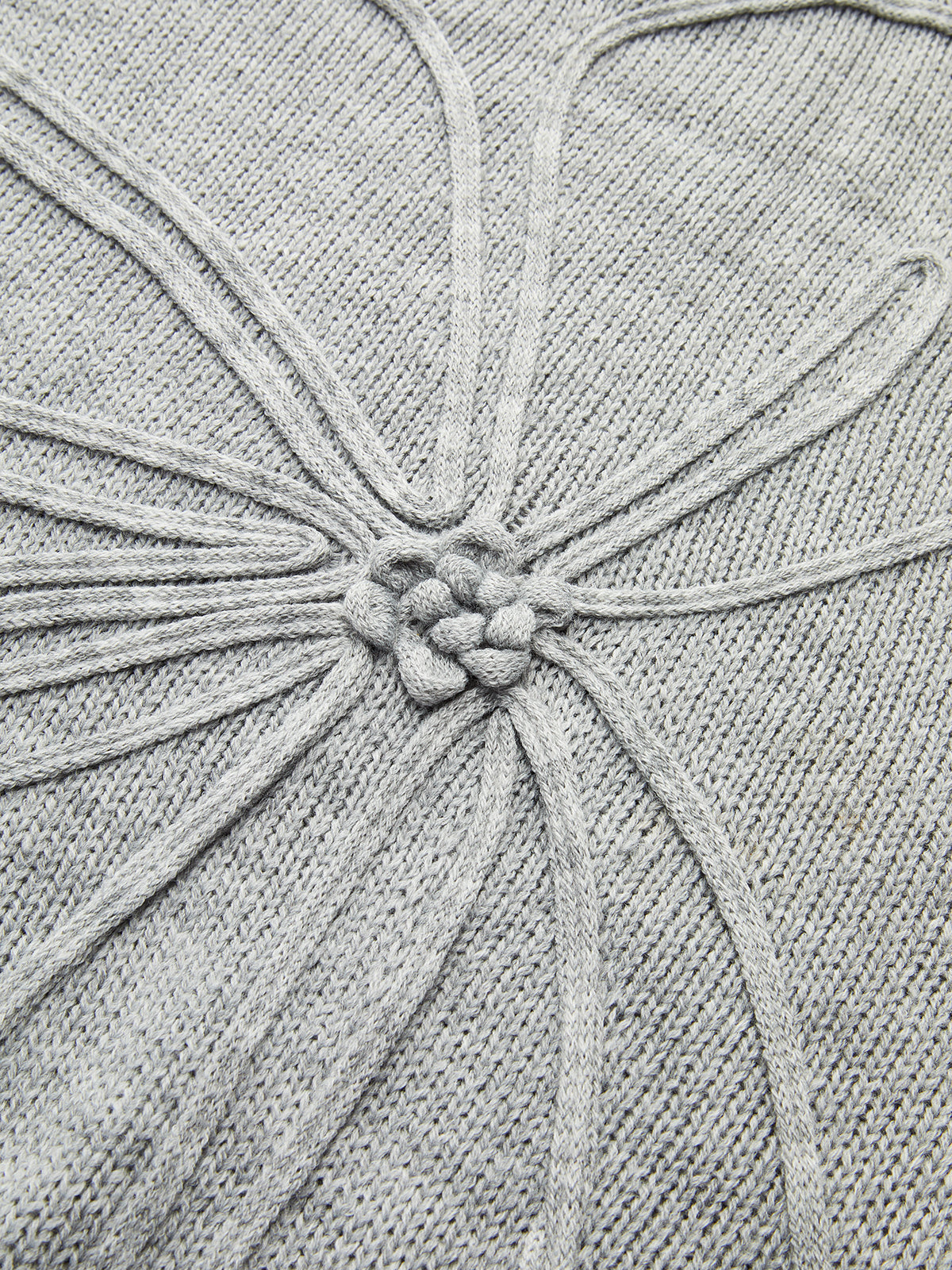 Flower Applique Sweater