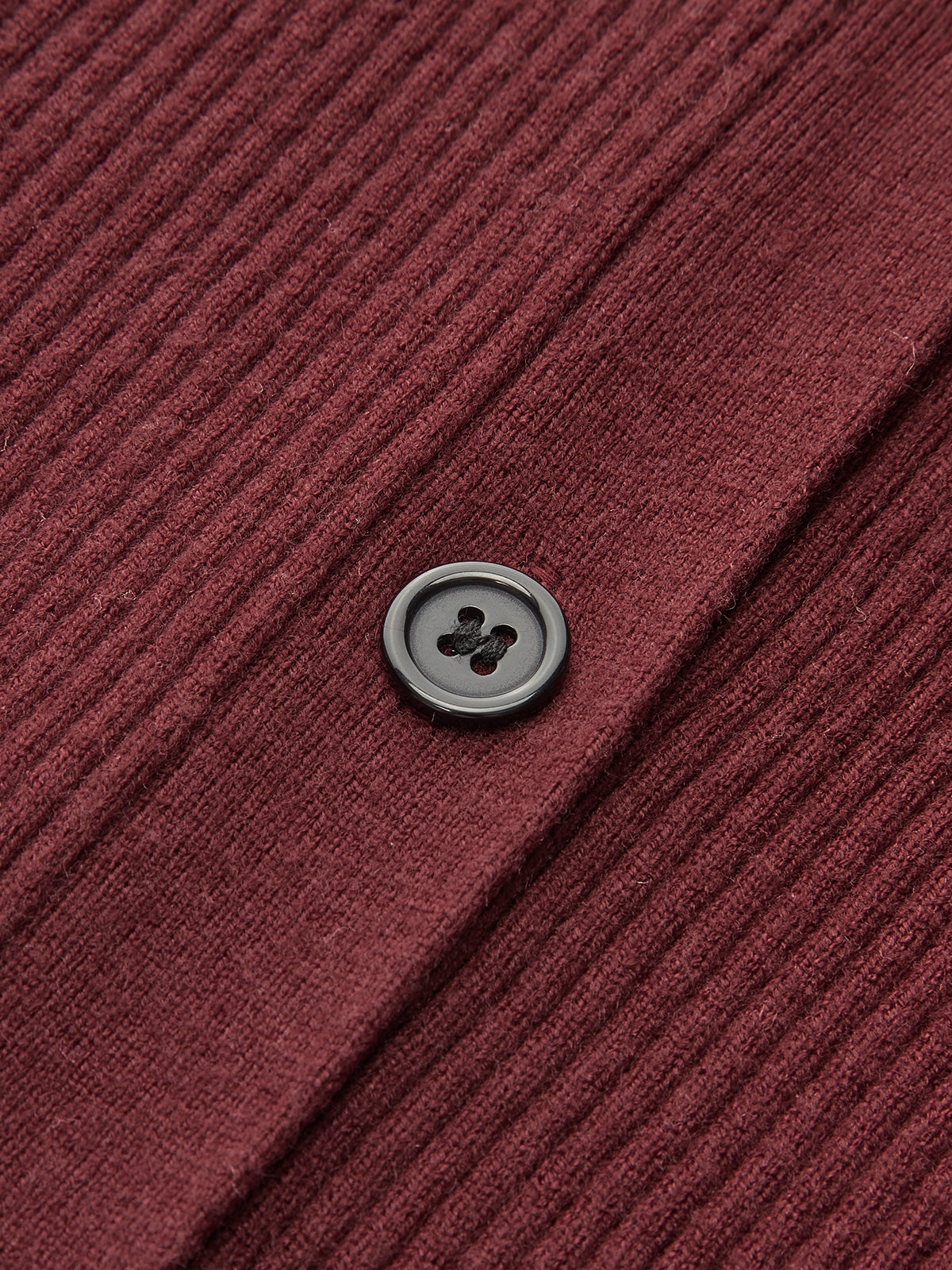 Halter Neck Button Front Ribbed Sweater