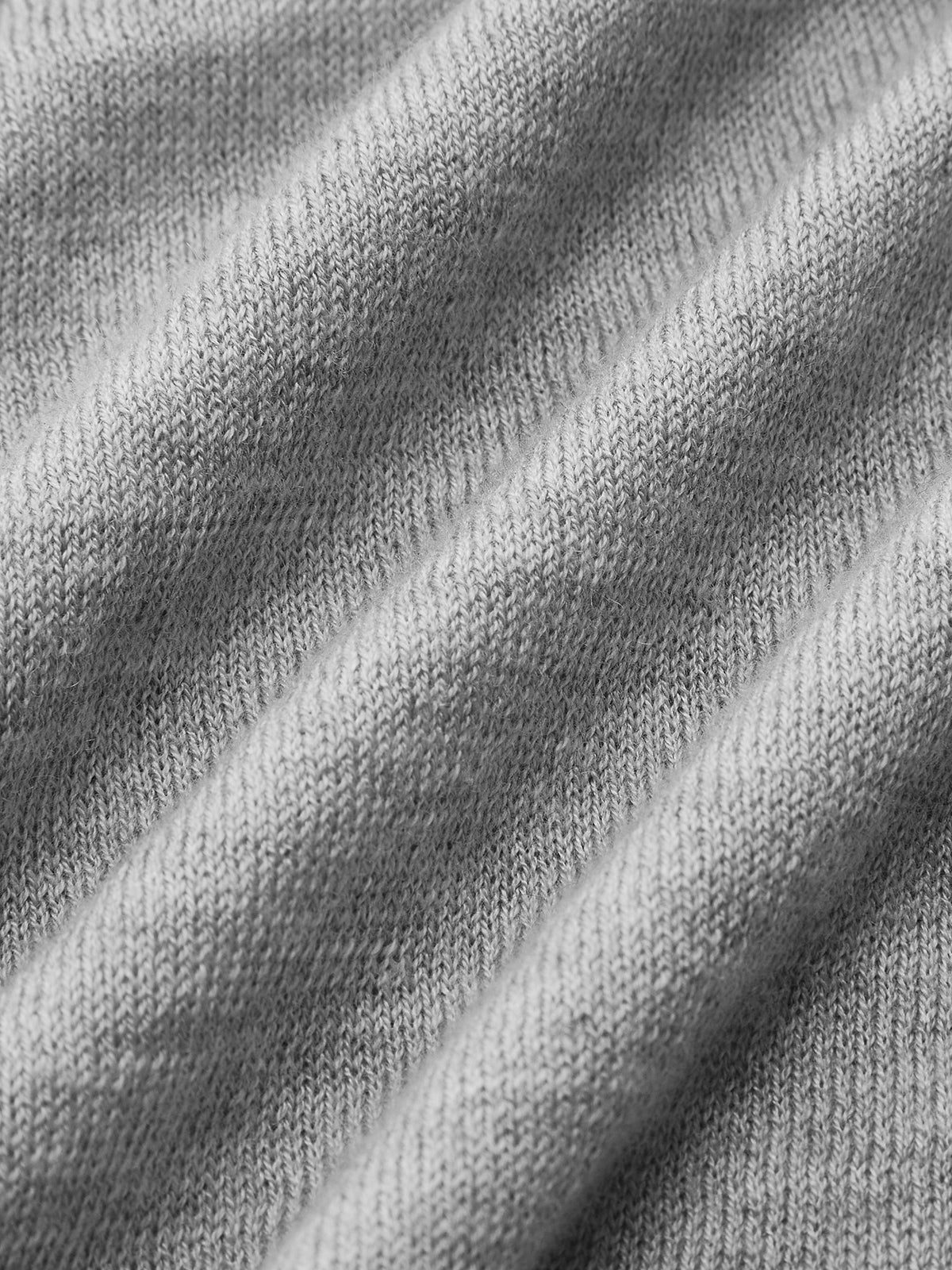 Twist-Front Wool-Blend Knit Sweater