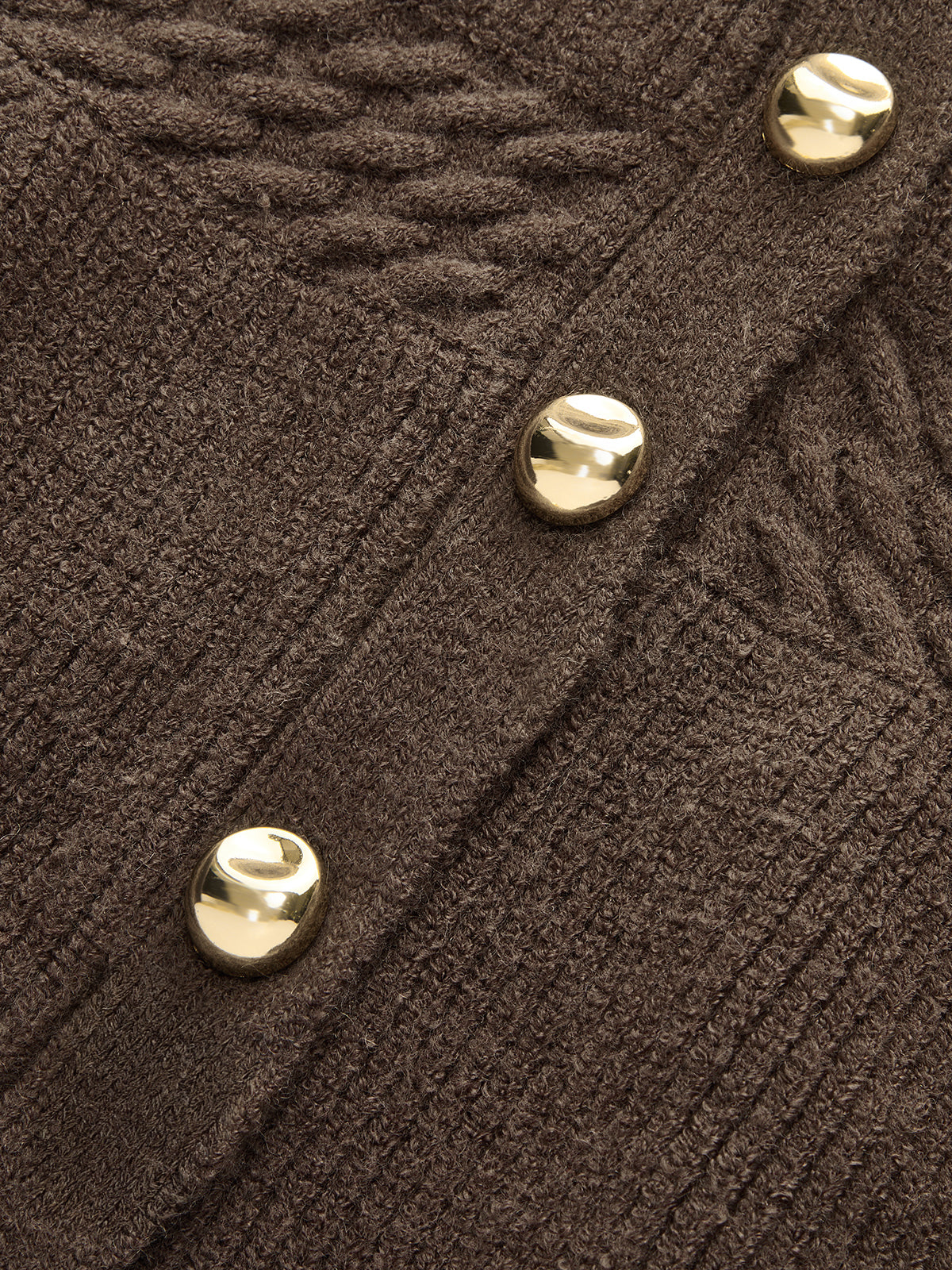 Shawl Collar Peplum Knit Cardigan