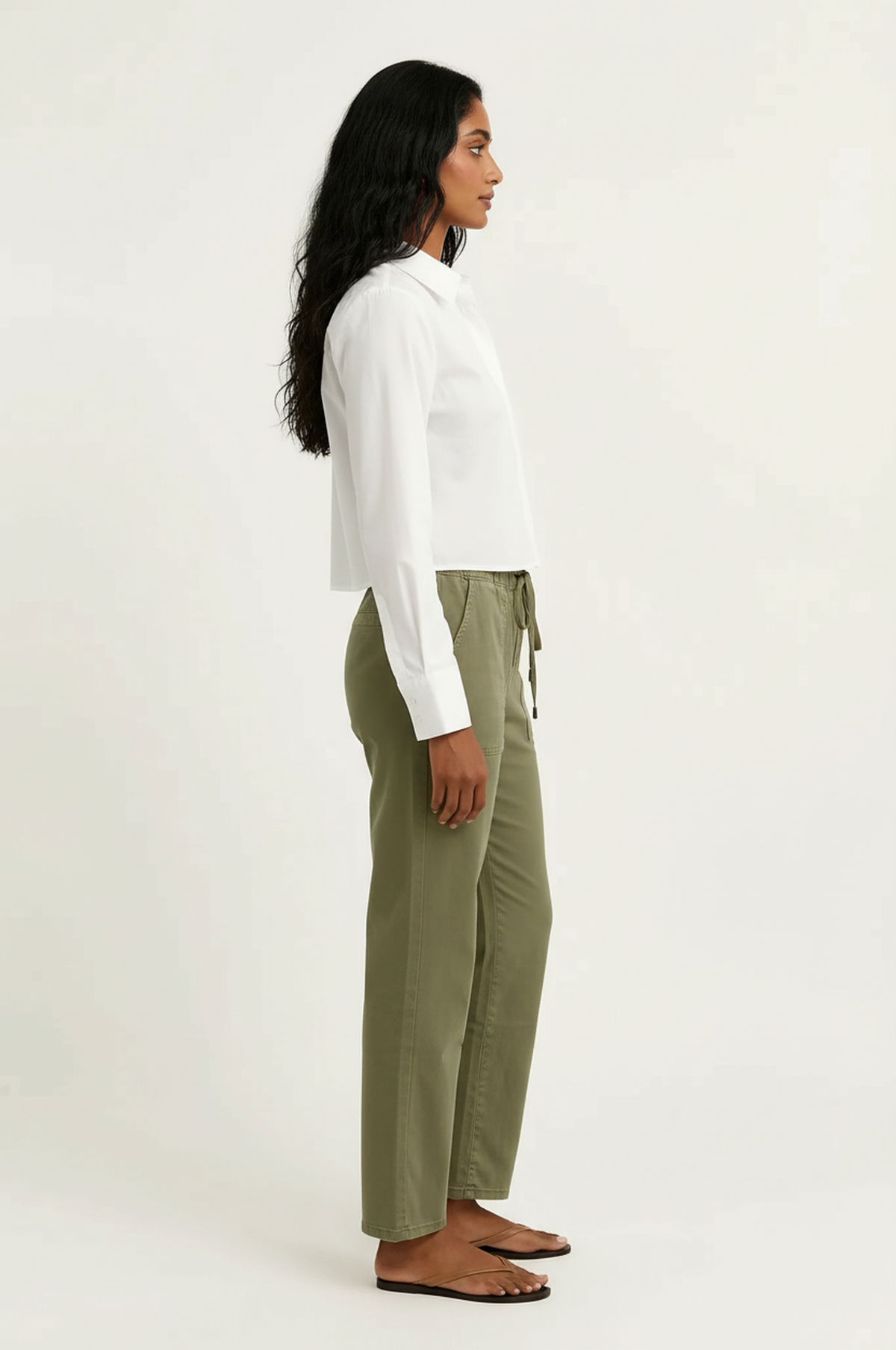 Base Cotton Poplin Button Down