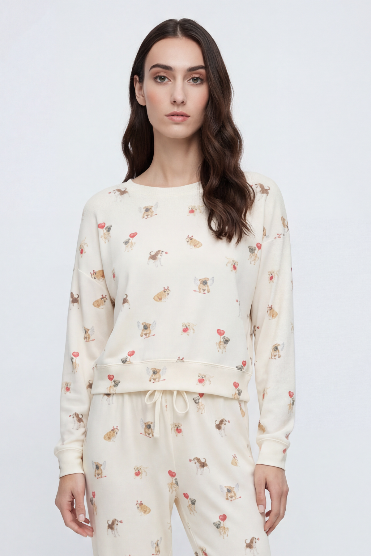 Bisous Love Pup Top