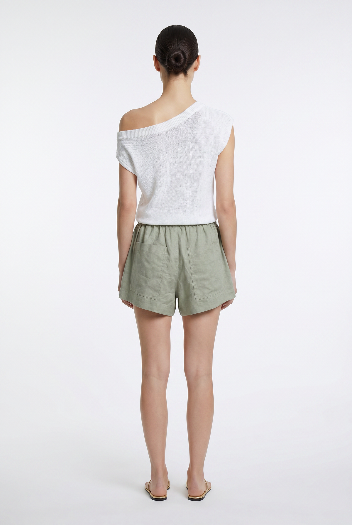 Daylight Linen Drawstring Short