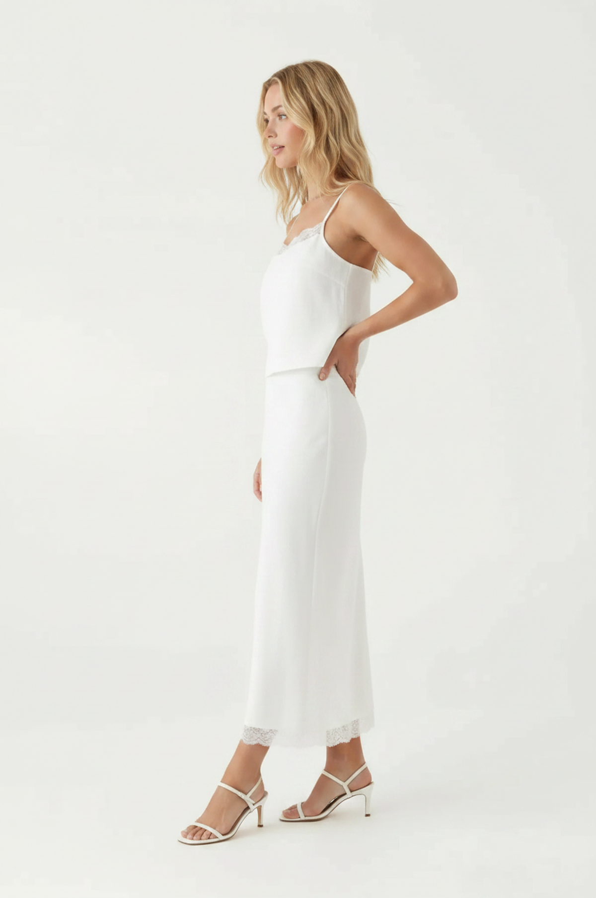 Everly Lace Trim Top