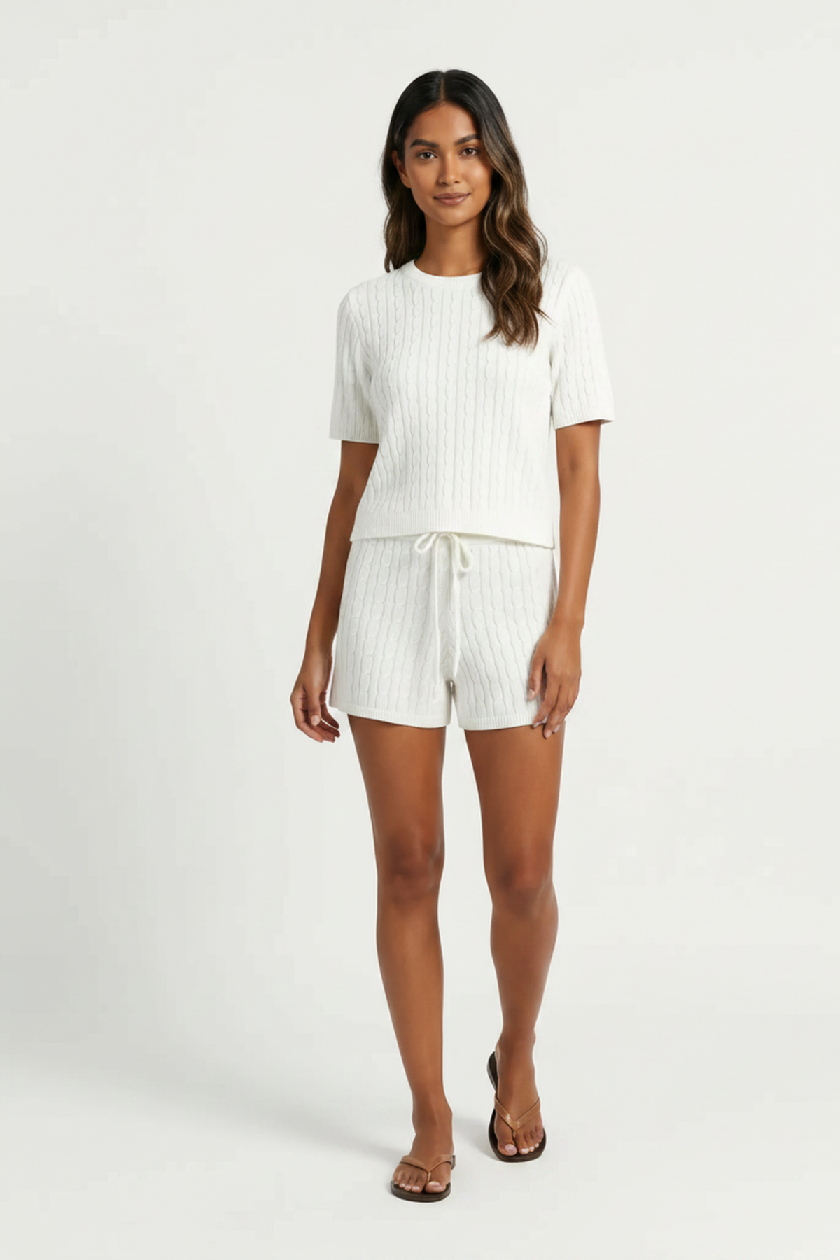 Hampton Cable Knit Top
