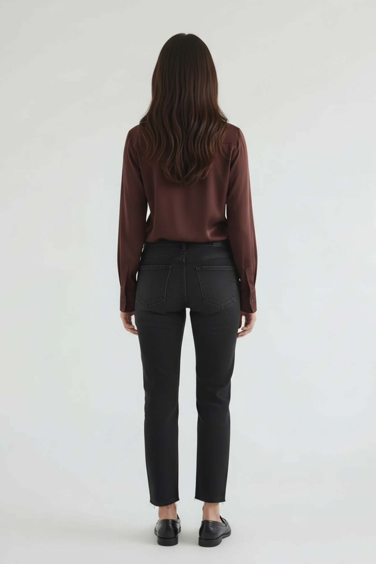 High Low Satin Shirt