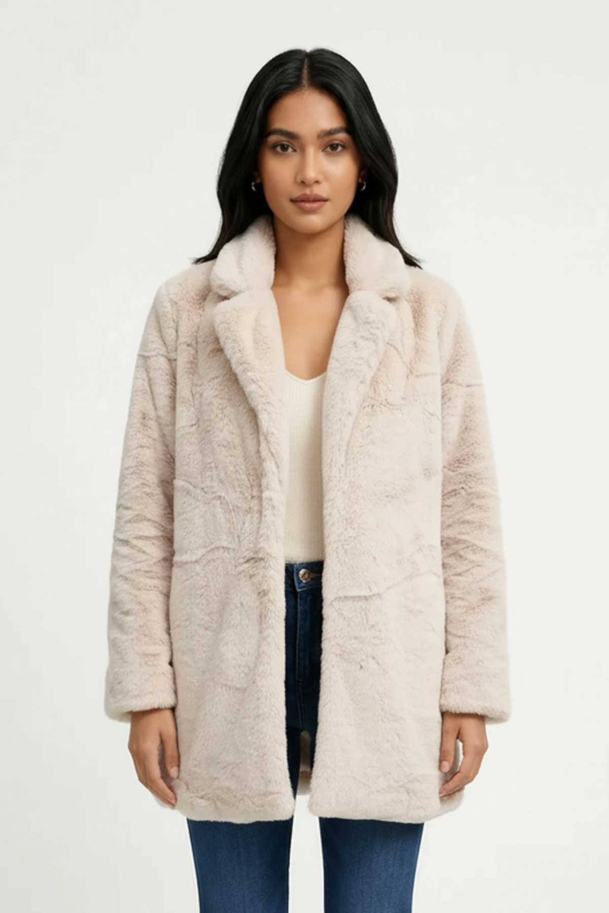 La Muse Faux Fur Coat