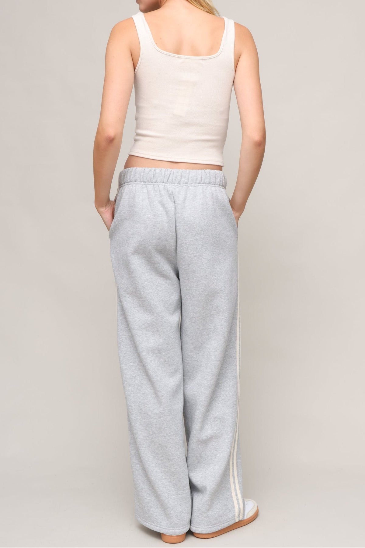 Line Up Striped Side Sweatpants