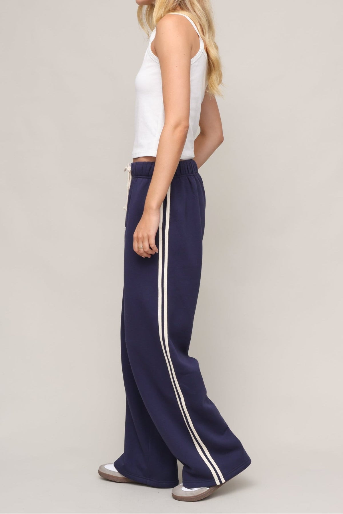 Line Up Striped Side Sweatpants