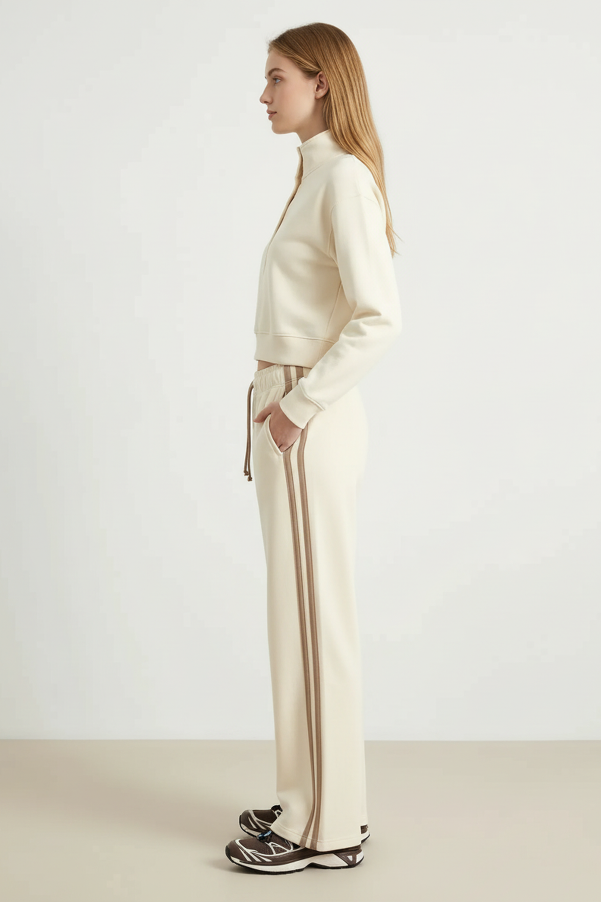 Line Up Striped Side Sweatpants