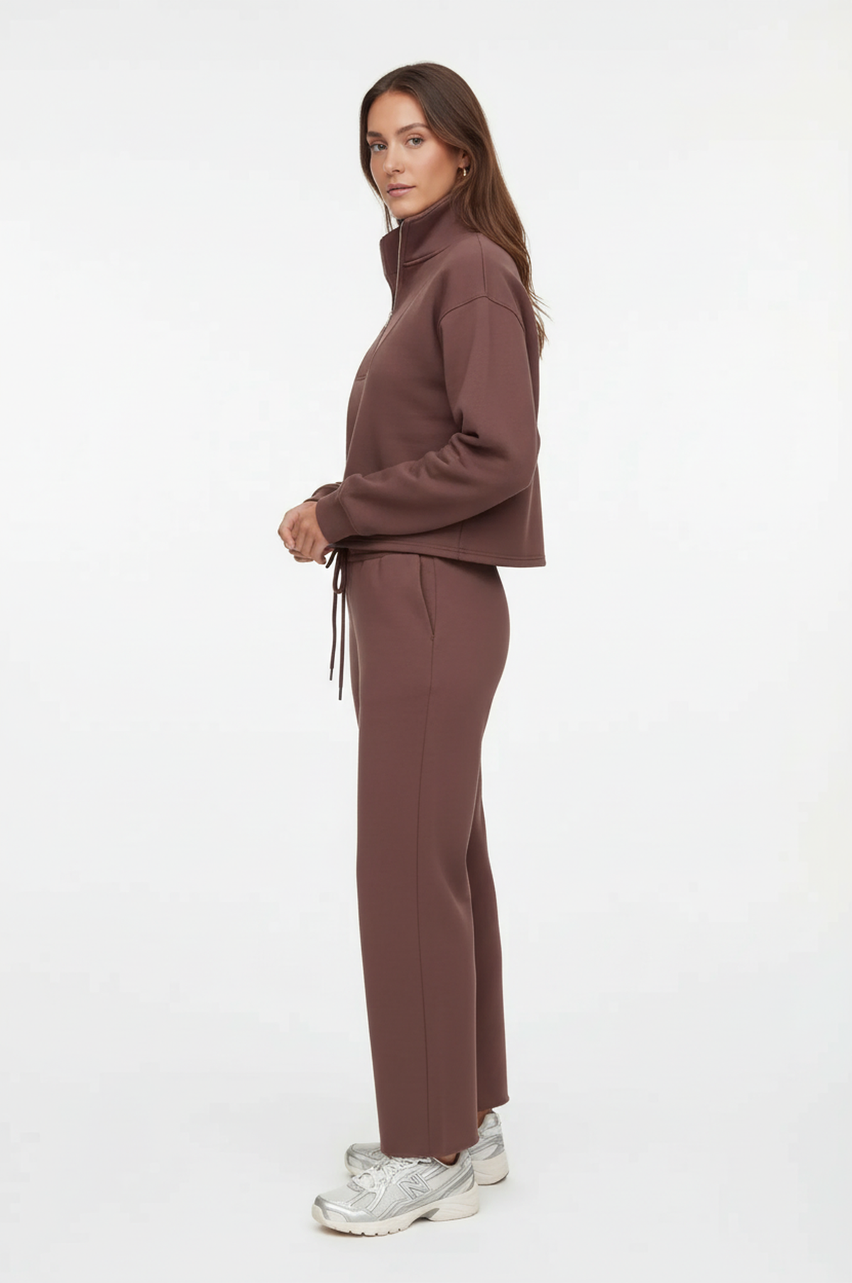 Luxe Raw Edge Sweatpant
