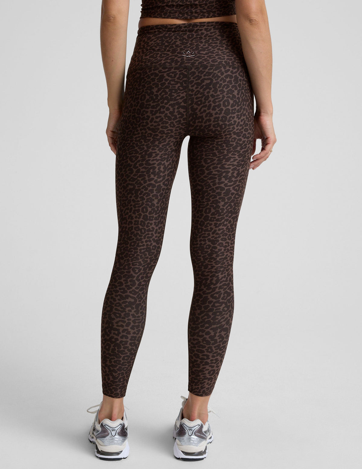 Espresso Leopard SoftMark High Waisted Midi Legging