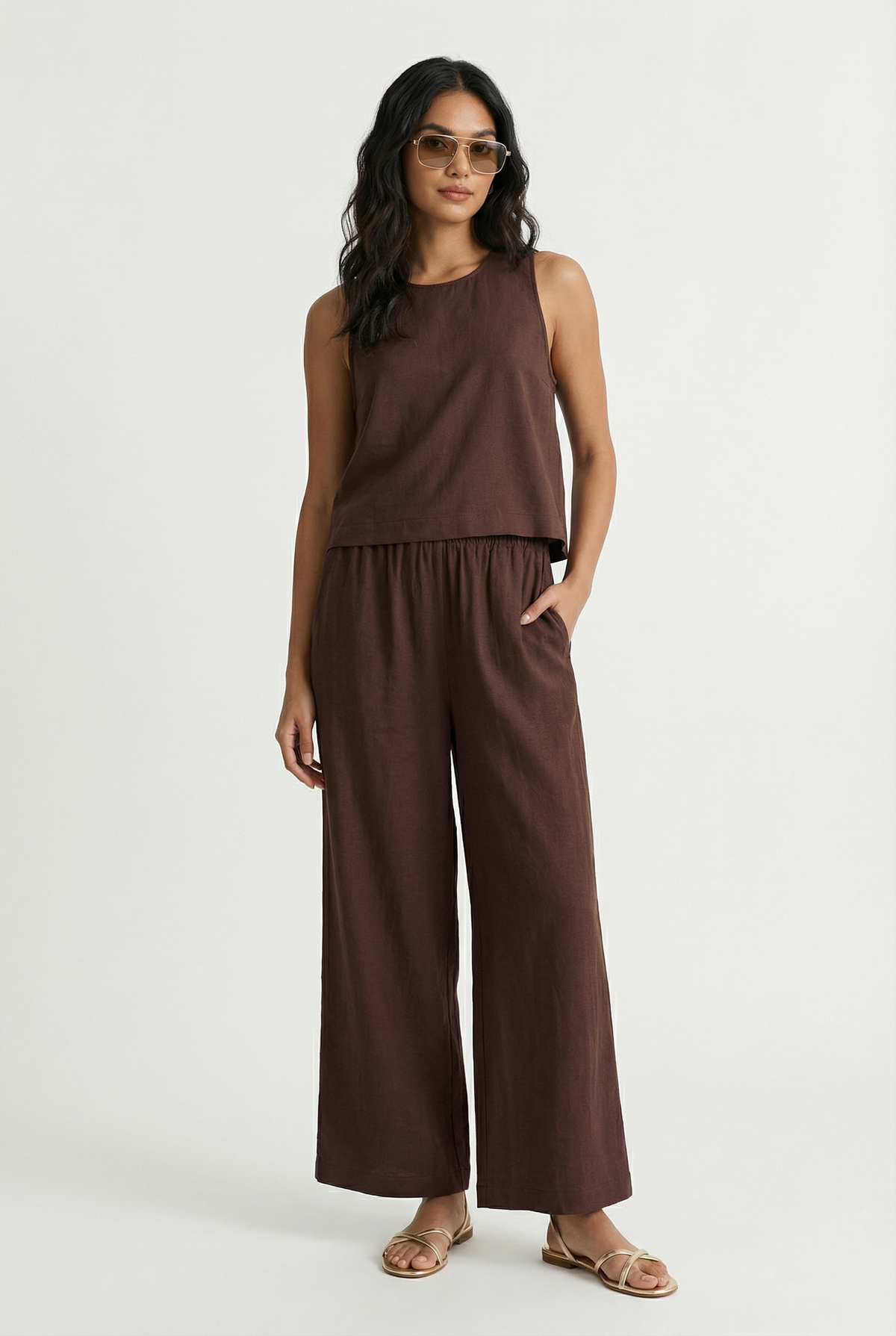 Sloane Linen Top