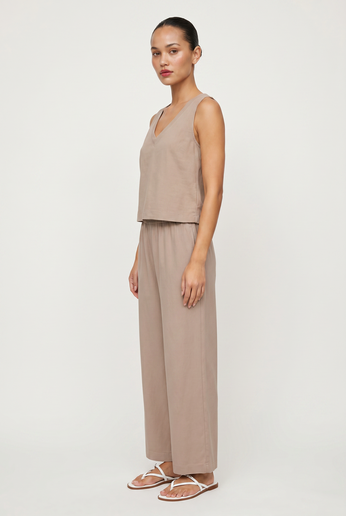 Scout Jersey Crop Flare Pant