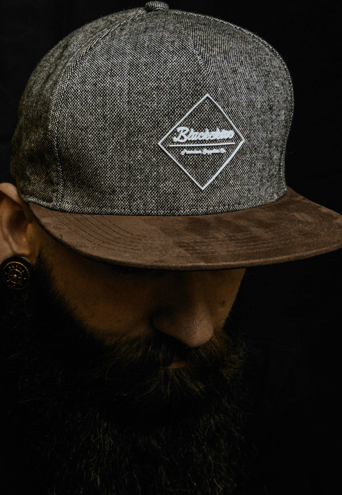 Blackskies-Baal-Snapback-Cap-Model-Style-Black
