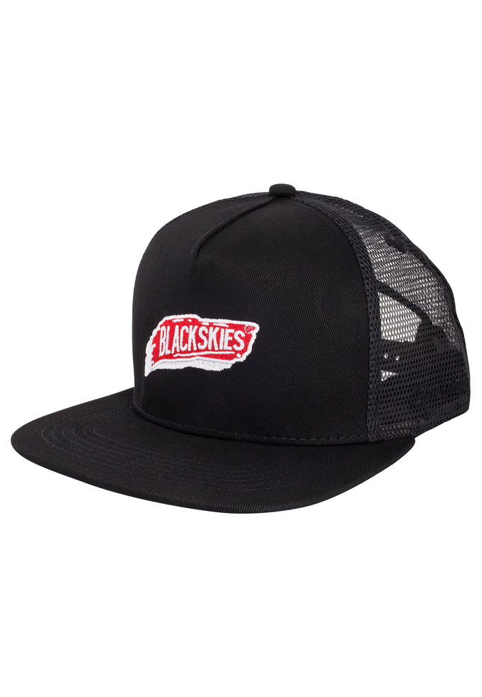 Anthem-Trucker-Snapback-Cap-Black