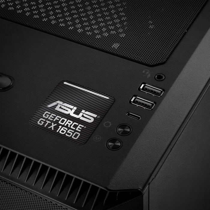 Asus GeForce GTX 1650 1"x1" Chrome Effect Domed Case Badge / Sticker Logo