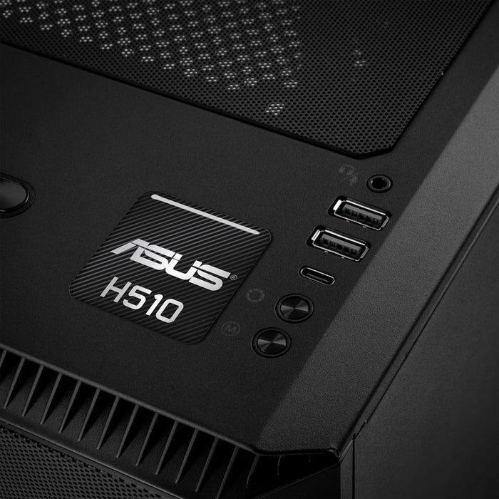 Asus H510 Motherboard 1"x1" Chrome Effect Domed Case Badge / Sticker Logo