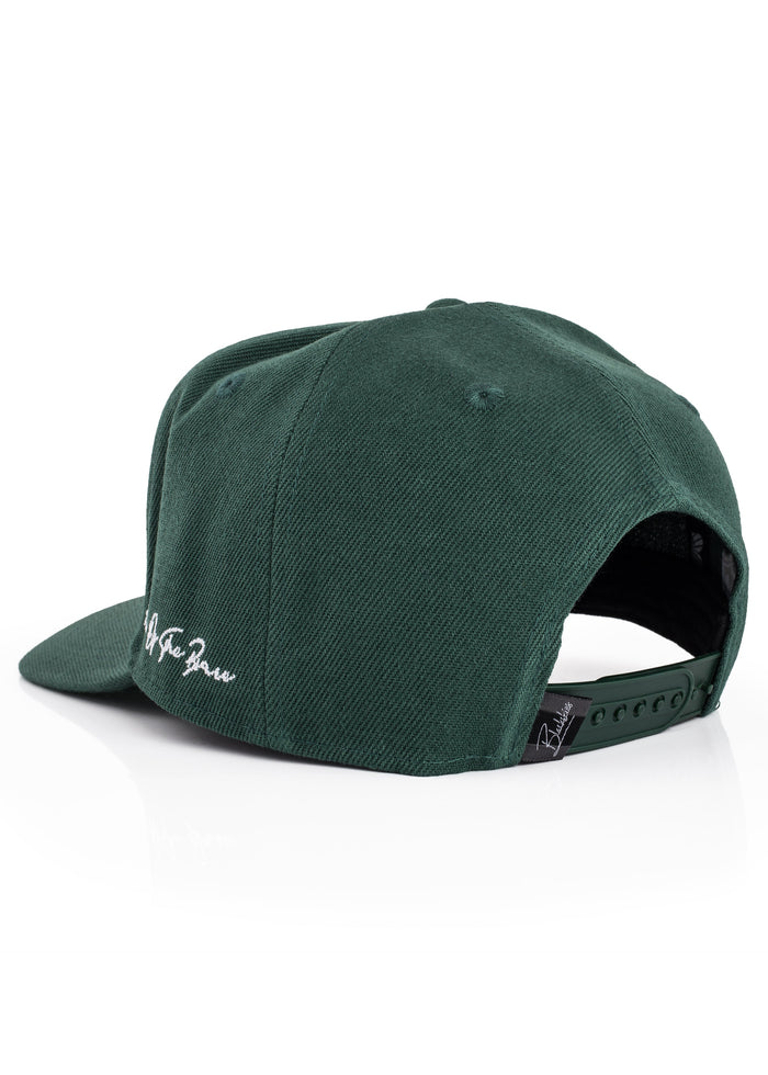Blackskies-B-Script-Snapback-Cap-Green-Premium-Hat-4