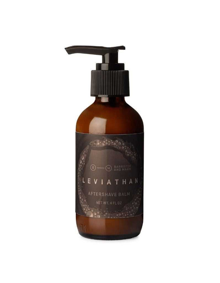 Leviathan After Shave Balm bottle for men's grooming