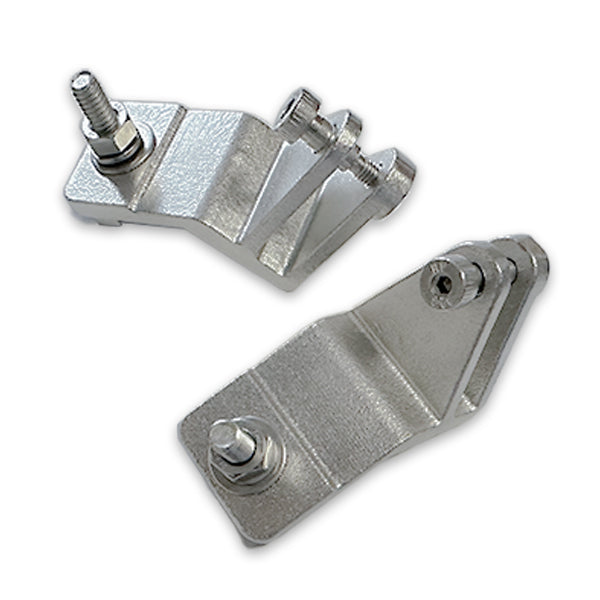 Bimini Top T-Rail Brackets with Carriage Bolt - 2-Pack