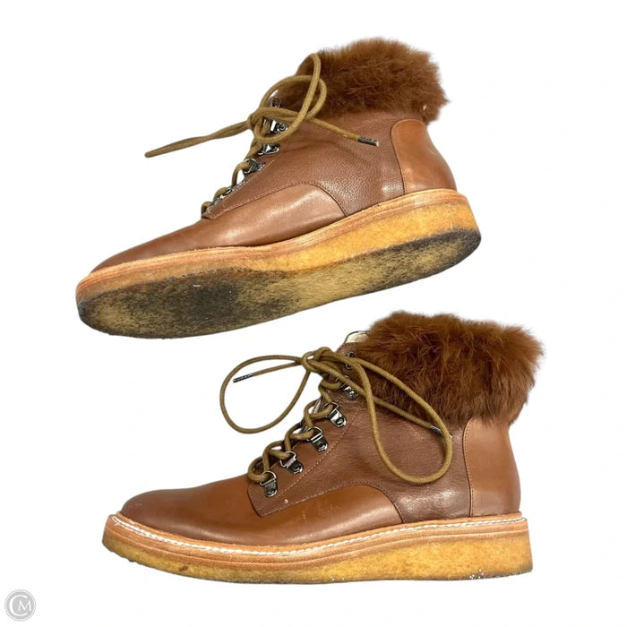Boots Ankle Heels By Botkier In Brown, Size: 7.5