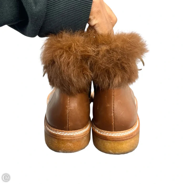 Boots Ankle Heels By Botkier In Brown, Size: 7.5