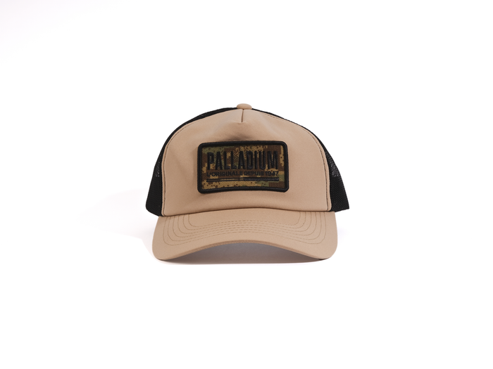 C3522-252 | TRUCKER HAT | DEAR BROWN