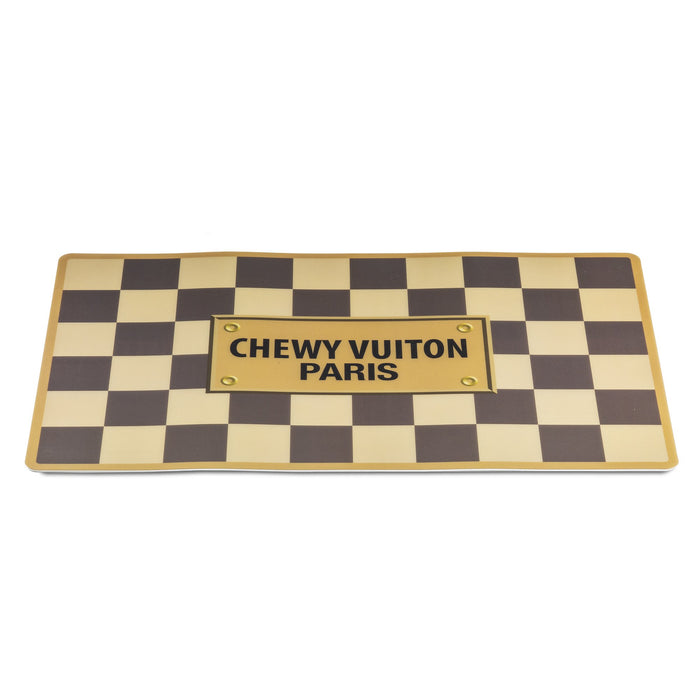 Checker Chewy Vuiton Paris Placemat